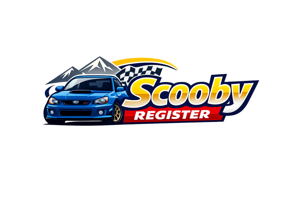 the logo for scooby register